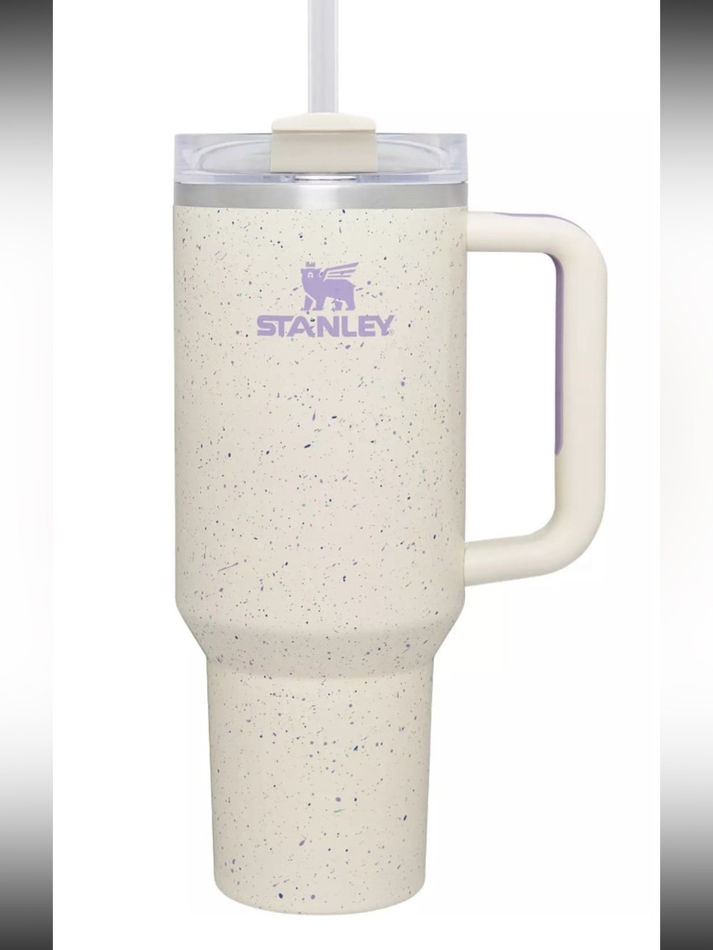 LIMITED EDITION Stanley 40 oz Speckled Lavender Cream Quencher H2.0